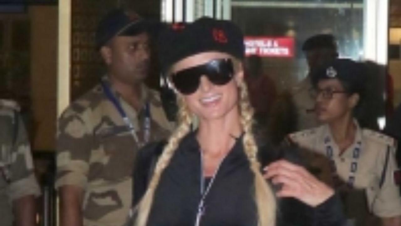 Paris Hilton shows up in Mumbai, all set to promote her fragrance
